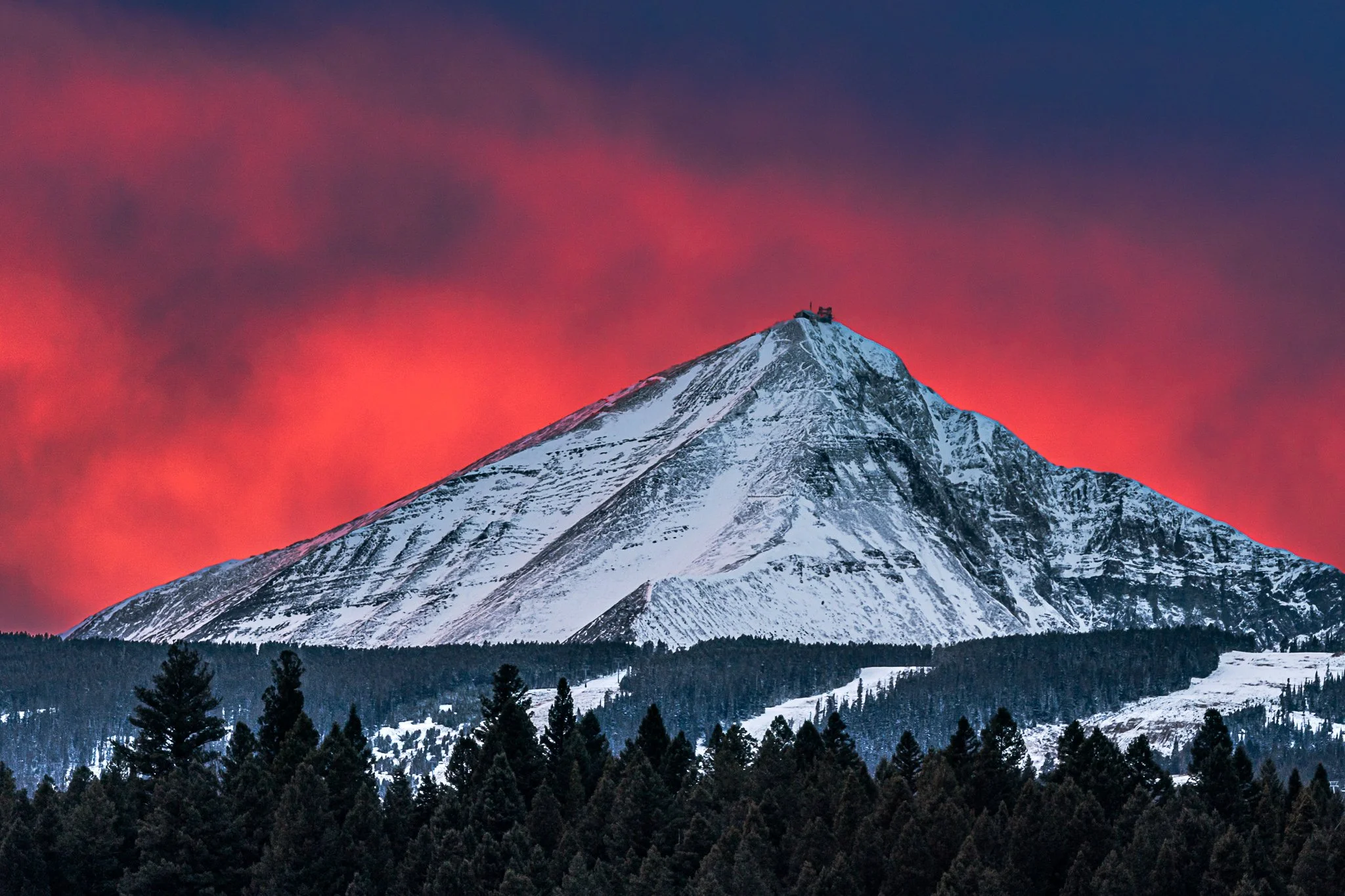 Lone Mountain/Big Sky — IceFox Photography